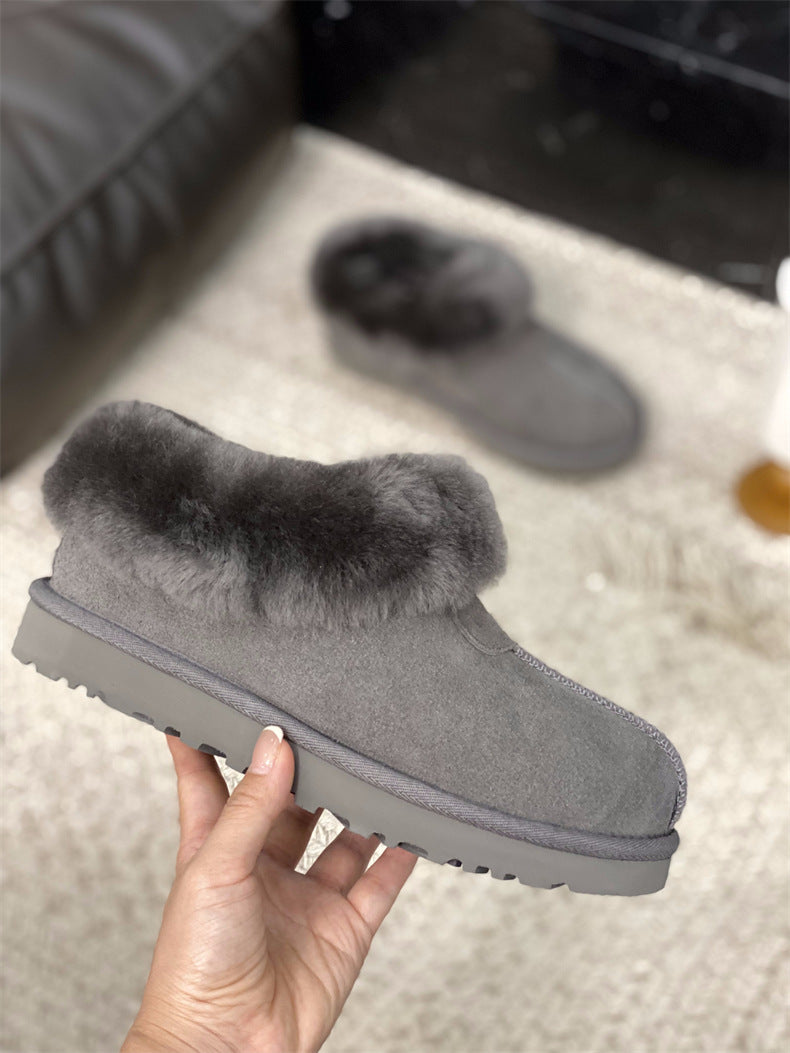 Cozy Platform Shearling Slipper Boots for Ultimate Winter Comfort