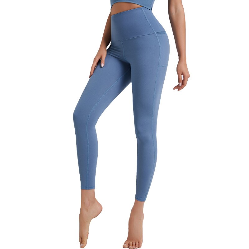High Waisted Leggings with Pocket – Hip Lift Yoga Tights