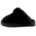 Fluffy Shearling Mule Slippers – Women's Cosy Winter Slip-Ons
