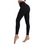 High Waisted Leggings with Pocket – Hip Lift Yoga Tights