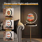 LED Moving Sand Art Lamp – 3D Dynamic Desert Night Light