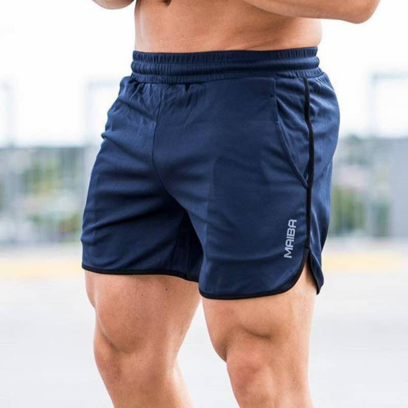 Muscle Master Fitness Shorts Men's 5-Panel Pants Sport Running Training Lightweight Loose Breathable Casual Shorts Summer