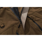 Waterproof Hooded Jacket for Men – Zip-Up Utility Outerwear