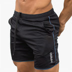 Muscle Master Fitness Shorts Men's 5-Panel Pants Sport Running Training Lightweight Loose Breathable Casual Shorts Summer