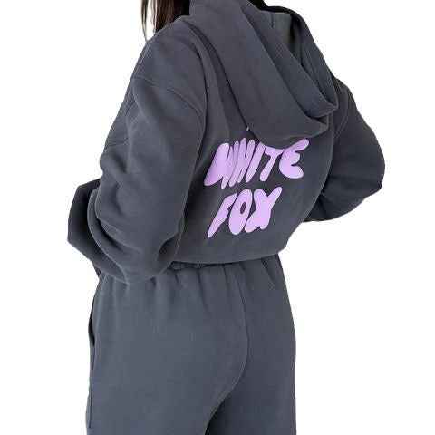 Oversized Hoodie & Jogger Set – Women's Fleece Two-Piece Sweatsuit