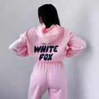 Oversized Hoodie & Jogger Set – Women's Fleece Two-Piece Sweatsuit