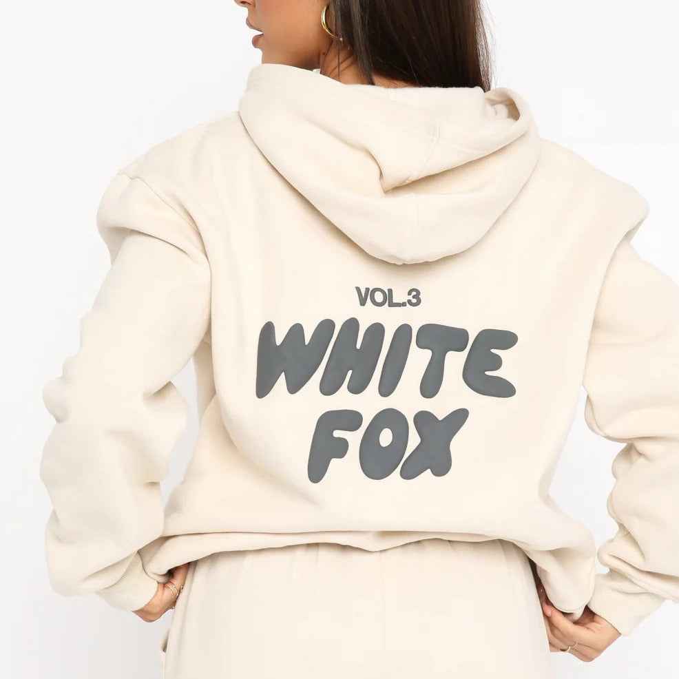 Oversized Hoodie & Jogger Set – Women's Fleece Two-Piece Sweatsuit