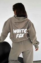 Oversized Hoodie & Jogger Set – Women's Fleece Two-Piece Sweatsuit