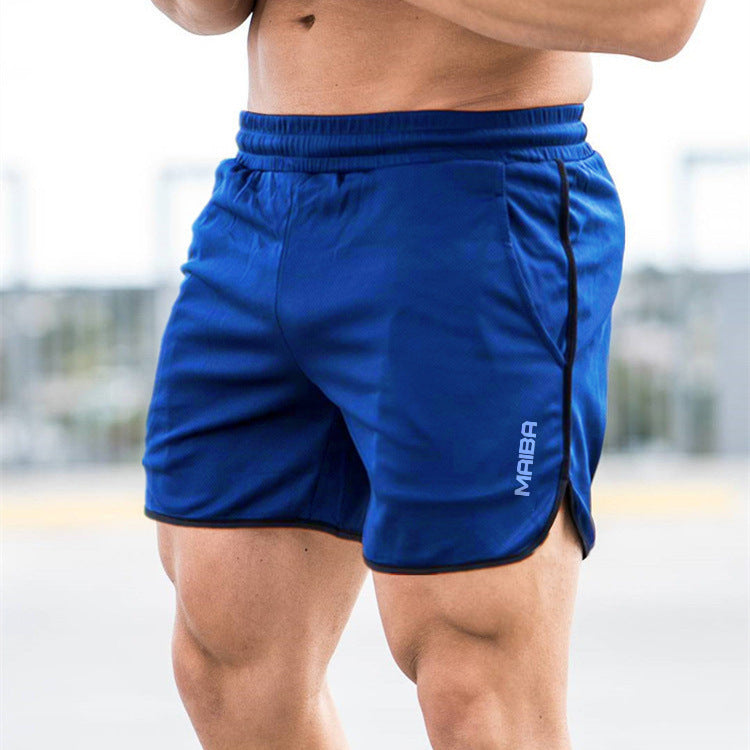 Muscle Master Fitness Shorts Men's 5-Panel Pants Sport Running Training Lightweight Loose Breathable Casual Shorts Summer